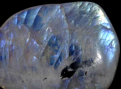 Moonstone one of the June birthstones